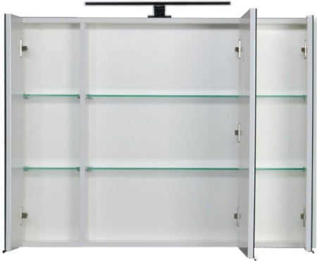 Зеркало-шкаф Aquanet Латина 00179636 100х17х75 подвесной цвет белый Зеркало-шкаф Aquanet Латина 00179636 100х17х75 подвесной цвет белый