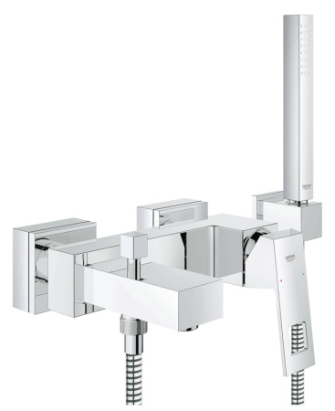 Смеситель Grohe Eurocube 23141000 настенный хром без термостата