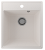 Кухонная мойка Ulgran Quartz Forte 425-01 43х49 цвет белый