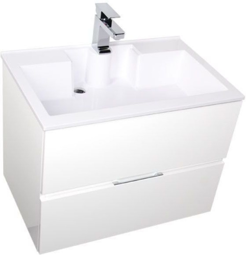Тумба с раковиной Aquanet Алвита 00212680 70х45х53,1 подвесная - фото 5