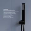 Душевая система RGW Shower Panels 51140856-04 встраиваемая в стену цвет черный