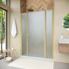 Душевая дверь Vegas-Glass EP-2F NOVO EP-2F NOVO h2000 155 03 10 R 155х200 стекло матовое профиль золото