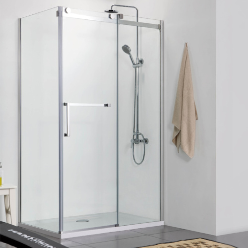 Душевой уголок Azario  AZ-NKF1131-R 900 120x200 стекло прозрачное профиль серебро без поддона - фото 2
