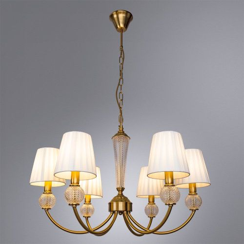 Люстра подвесная Arte Lamp GRACIE (ГРАЦИЕ) A7301LM-6PB - фото 2