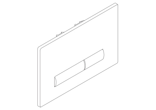 Клавиша смыва механическая BelBagno GENOVA BB020-GV-CHROME.M цвет хром матовый - фото 3