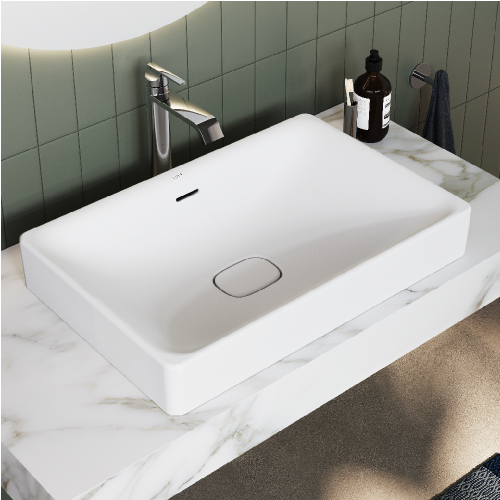 Раковина Vitra Metropole 60 см 7535B003-0673 накладная цвет белый - фото 2