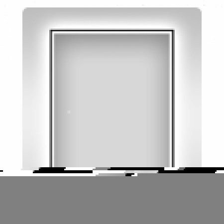 Зеркало с подсветкой Wellsee 7 Rays' Spectrum 172201320 70х90 подвесное