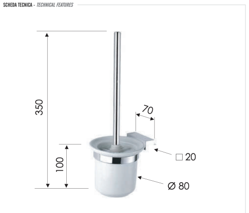 Ершик Remer SQ SQ66CR - фото 2