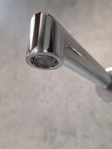 Смеситель для раковины AltroBagno Intento AltroBagnoIntento010502Cr встраиваемый в стену хром - фото 4