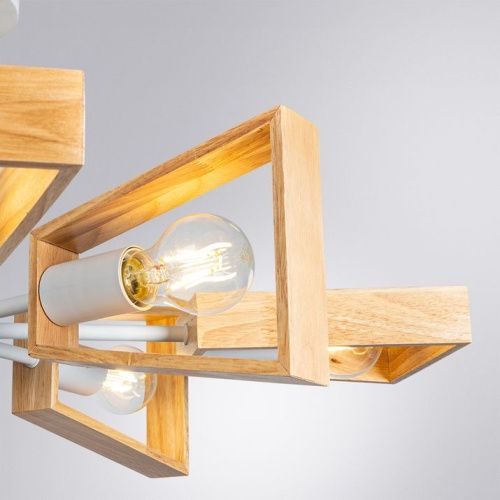Люстра на штанге Arte Lamp BRUSSELS (БРУССЕЛС) A8030PL-8WH - фото 4