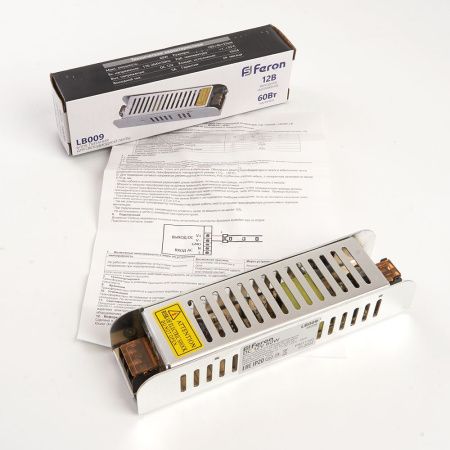 Трансформатор для светодиодной ленты Feron LB009 48008