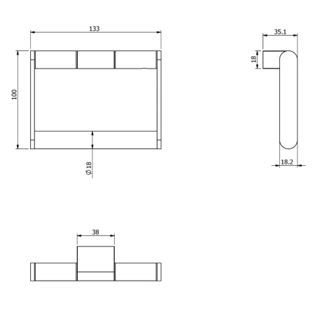 Бумагодержатель Langberger Accessories 29043C