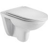Унитаз подвесной WeltWasser 10000003811 белый с сиденьем микролифт безободковый душевой смыв