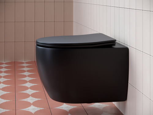 Унитаз Ceramica Nova PLAY CN3001MB подвесной - фото 4