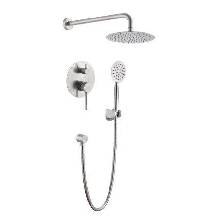 Душевая система Voda VSL Set_3in1 встраиваемая в стену цвет серый