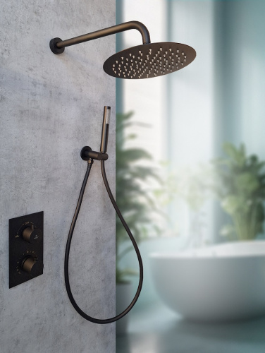 Душевая система AltroBagno Unione AltroBagnoUnione040408MB встраиваемая в стену - фото 2