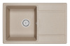 Кухонная мойка Granula 7804, ПЕСОК 78х50 цвет бежевый поверхность матовая