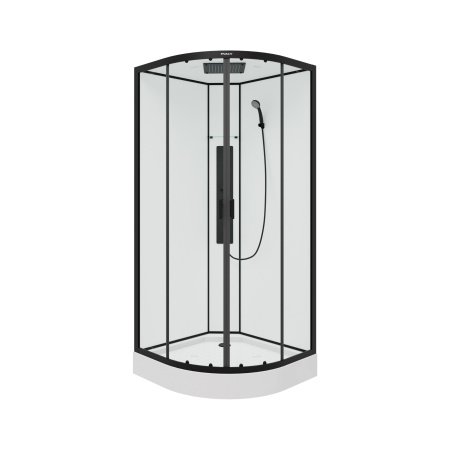 Душевая кабина Parly AMI AMI 90х90 четверть круга с крышей ориентация универсальная