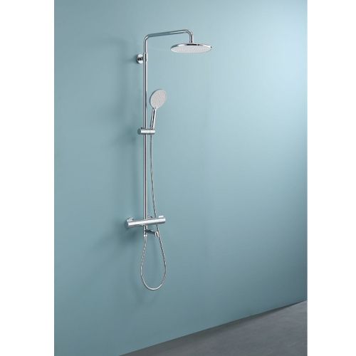 Душевая стойка Raglo R20.26 настенная цвет хром - фото 4