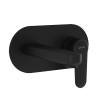 Смеситель для раковины Vitra Root Round A4272136EXP встраиваемый в стену черный