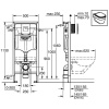 Инсталляция для унитаза Grohe Rapid SL 38811KF0