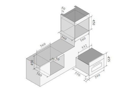 Духовой шкаф Ilve 645SZTCT4/BK