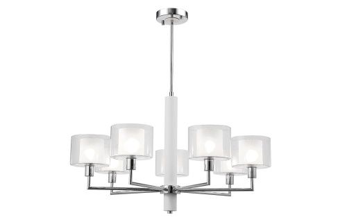 Люстра на штанге Crystal Lux Maestro (Маестро) MAESTRO SP-PL7 CHROME - фото 2