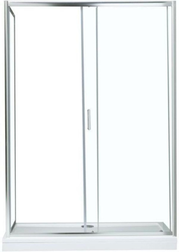 Душевая дверь Aquanet SD-1400A 140х190 стекло прозрачное профиль хром глянцевый - фото 2