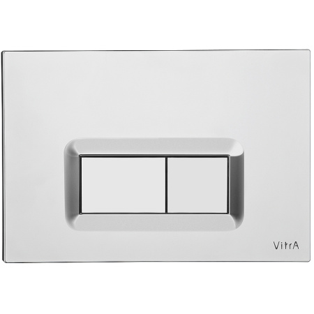 Клавиша смыва механическая Vitra Loop R 740-0680 цвет хром