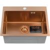 Кухонная мойка Melana ProfLine D5343HC бронза 55х45 цвет бронза поверхность полированная