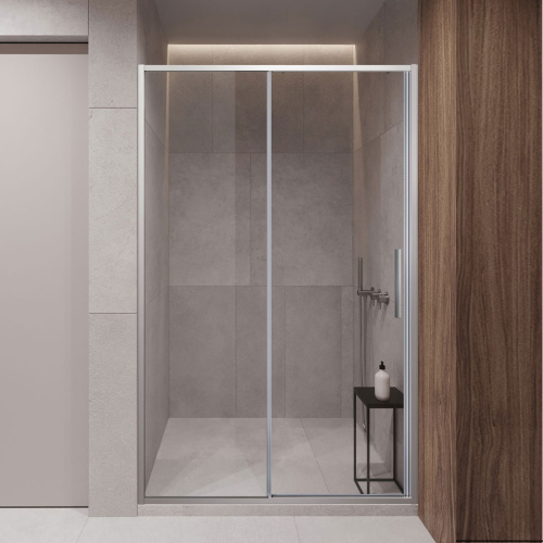 Душевая дверь Vincea Slim-U VDS-2SU140CL 140х200 стекло прозрачное профиль хром глянцевый