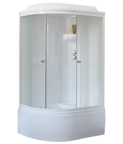 Душевая кабина Royal Bath ВК RB8120BK6-WC-R 120х80 асимметричная