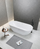 Ванна акриловая BelBagno UNO BB701-1800-800-K 180х80 отдельностоящая овальная с ножками