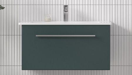 Тумба под раковину Velvex POSSE tpPOS.85.1Y-235 80х50 подвесная цвет зеленый