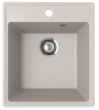 Кухонная мойка Ulgran Quartz Forte 425-10 43х49 цвет песочный