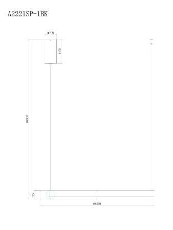 Люстра подвесная Arte Lamp Veritate (Веритате) A2221SP-1BR