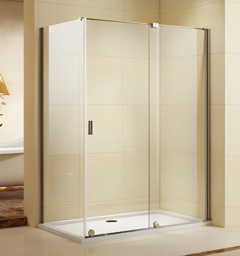 Душевой уголок Cerutti SPA PREMIATA 120-8 120х90 стекло прозрачное профиль хром глянцевый - фото 4