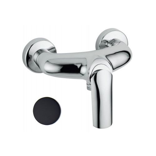 Смеситель для ванны и душа Webert Aria AI870102560 настенный черный - фото 2