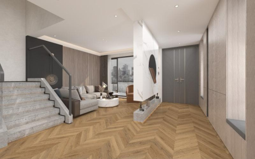 SPC ламинат Damy Floor CHEVRON DF10-Ch Сен-Клу - фото 3