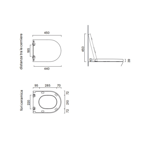 Крышка сиденье для унитаза Catalano Sfera 551100001 - фото 2
