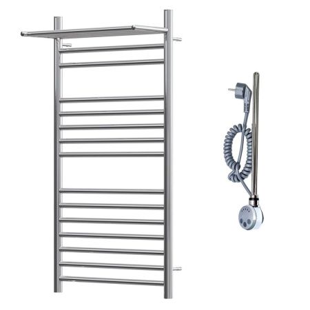 Полотенцесушитель электрический Point Аврора Премиум PN10150SPE 55х100 хром