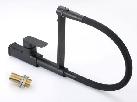 Смеситель для кухни Savol S-L1808H-01 на столешницу черный