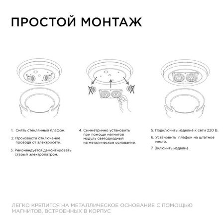 Светодиодная плата Apeyron 44958