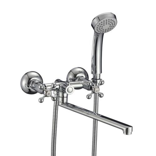 Смеситель для ванны D-Lin D143810-F настенный хром - фото 2