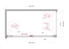 Душевой уголок BelBagno SOFT CLOSE-1 SOFT_CLOSE-1-AH-1-150/80-C-GM 150х80 стекло прозрачное профиль оружейная сталь без поддона