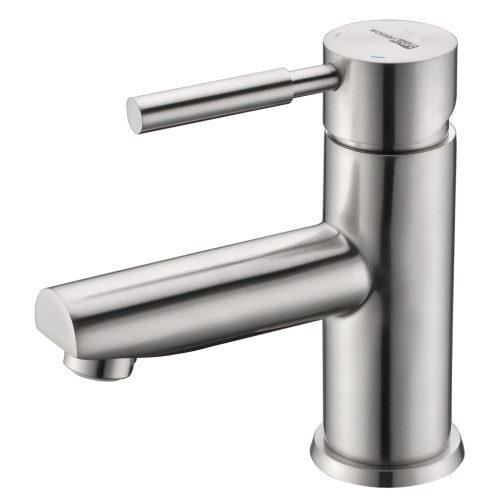 Смеситель WasserKRAFT Wern 4200 4203 на раковину никель - фото 4