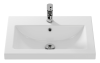 Раковина мебельная керамическая Cersanit Como 60 S-UM-COM60/1-w 60х50 накладная цвет белый 1 отверстие под смеситель
