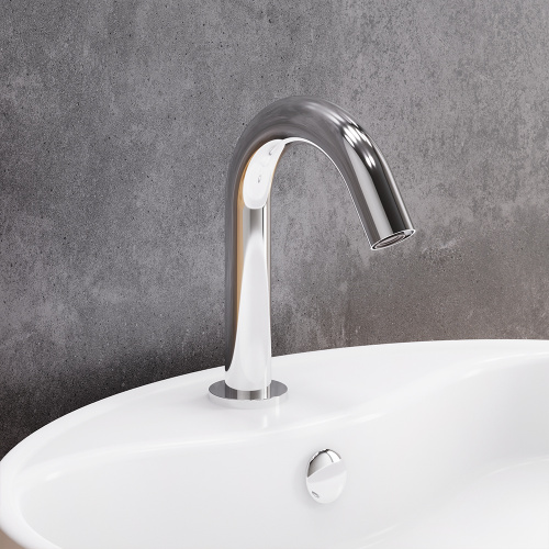 Смеситель Damixa Scandinavian Pure 360290000 на раковину/на столешницу хром без термостата - фото 4