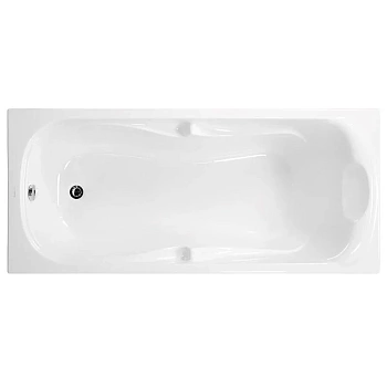 Ванна акриловая Vagnerplast Charitka VPBA170CHA2X-04 170х75 пристенная прямоугольная без каркаса