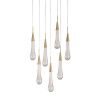 Люстра потолочная Delight Collection Pour (Поур) MD2060-7A br.brass